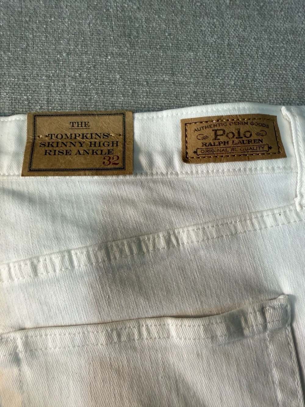 Polo Ralph Lauren The Tompkins Skinny High Rise Ankle Jeans - Picture 11 of 12